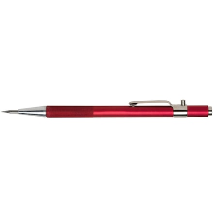 Excel Blades Retractable Scribe with 0.090" Tip, Awl Tool, Pen Weeder, Red, 12pk. 16050